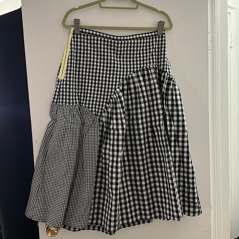 Sandy Liang for Target sold out gingham midi skirt. Size L.